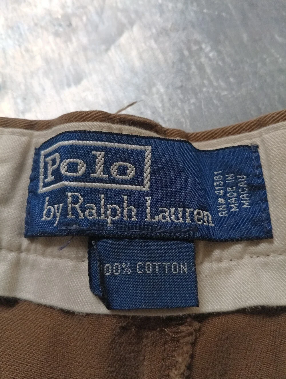 Polo Ralph Lauren Men's 40/30 Chinos Milk Chocolate Brown